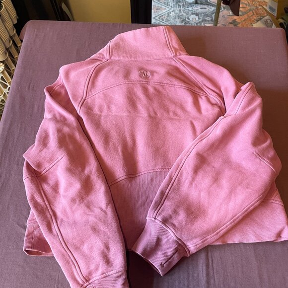 M/L - Lululemon Oversized Half-Zip Scuba in PINK - Picture 5 of 7